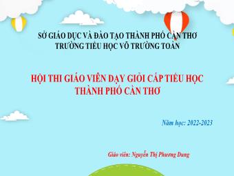 Sáng kiến kinh nghiệm Biện pháp nâng cao kĩ năng viết văn cho học sinh Lớp 2