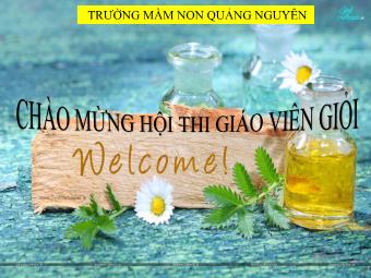 Sáng kiến kinh nghiệm Biện pháp rèn kỹ năng vệ sinh cá nhân cho trẻ mẫu giáo 3-5 tuổi