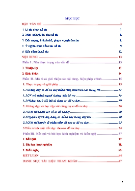 Sáng kiến kinh nghiệm Sử dụng sơ đồ tư duy trong môn Lịch sử Lớp 10-12 nâng cao hiệu quả tiết dạy