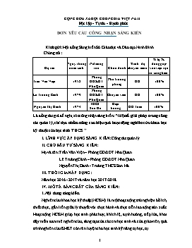 SKKN Một số giải pháp trong công tác quản lý, chỉ đạo nhằm nâng cao hiệu quả hoạt động nghiên cứu khoa học kỹ thuật của học sinh THCS